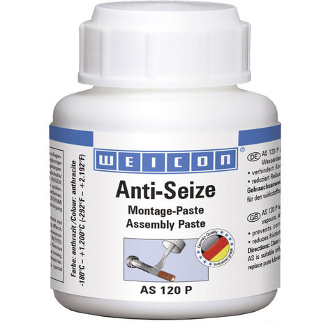 WEICON 10000172 (26000012) Anti-Seize AS 120 P 120 g, Pinseldose