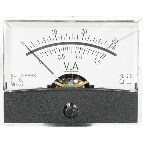 VOLTCRAFT AM-60X46/30V/1,5A/DC AM-60X46/30V/1,5A/DC Einbau-Messgerät AM-60X46/30V/1,5A/DC 30 V/1.5 (1/2)