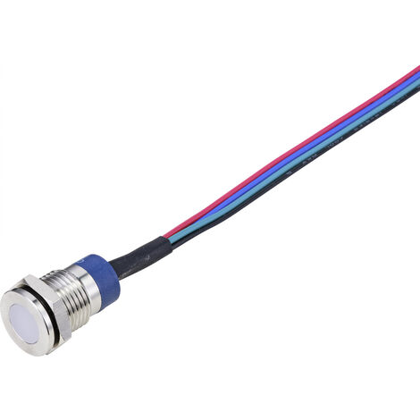 TRU COMPONENTS  Meldeleuchte   RGB 12 V, 24 V 1 St.