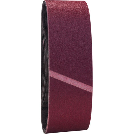 Bosch – Schleifband-Set 9-teilig für Bandschleifer – 75 x 533 mm – Körnungen 60/80/100 – Für Holz- und Metalloberflächen (1/10)