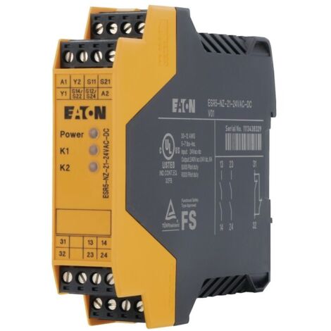 Sicherheitsrelais ESR5-NZ-21-24VAC-DC Eaton   (B x H x T) 22.5 x 99 x 114.5 mm  1 St. (1/5)