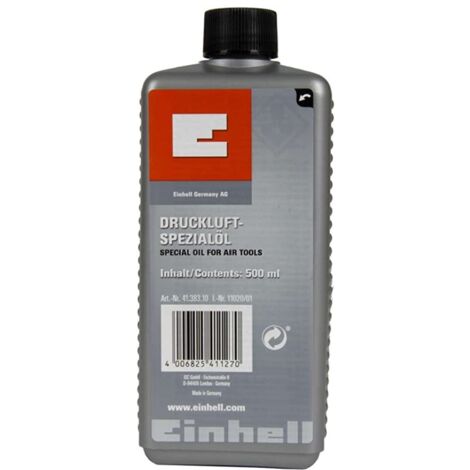 Einhell 4138310 Spezialöl für Druckluft-Werkzeuge 500 ml