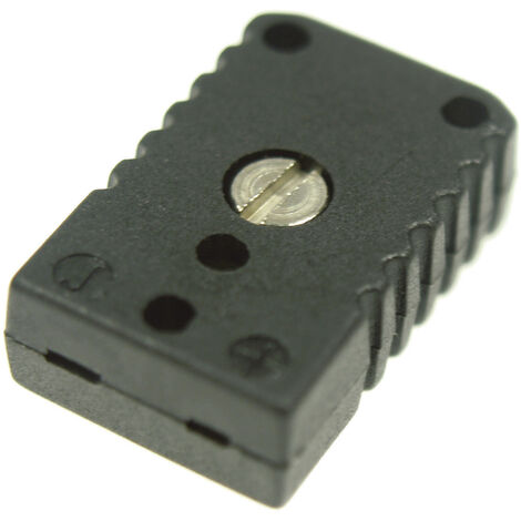 B + B Thermo-Technik 0220 0007 Miniaturkupplung Typ J, schwarz Schwarz Inhalt: 1 St. (1/2)