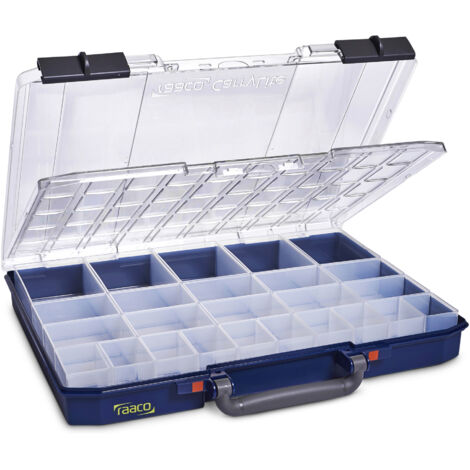 raaco CarryLite 55 5x10-25/2 DLU Sortimentskoffer Anzahl Fächer: 25 Inhalt 1 St. (1/3)