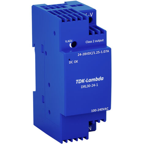 TDK-Lambda DRL30-24-1 Hutschienen-Netzteil (DIN-Rail) 24 V 1.25 A 30 W Inhalt 1 St. (1/2)