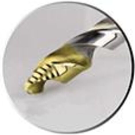 Spiralbohrer StepTip Ø1,0-10,0mm 19-Stk. 74561 – HSS TIN-TIP – für Stahlbeton – präzises Bohren mit minimalem Kraftaufwand – Exact (1/5)