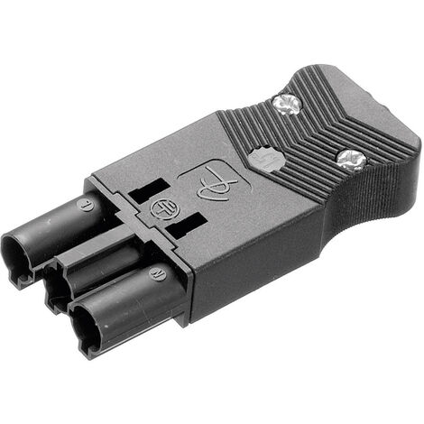 Kalthoff 444001 Warmgeräte-Steckverbinder 444 Buchse, gerade Kalthoff 444001 Warmgeräte-Steckverbinder 444 Buchse, gerade