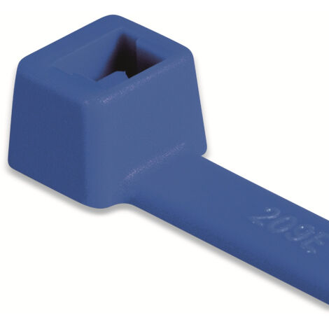 HellermannTyton 116-05416 T80L-N66-BU-C1 Kabelbinder 390 mm 4.60 mm Blau 100 St. (1/4)