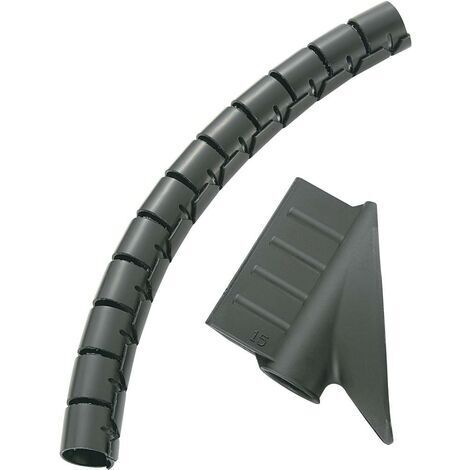 TRU COMPONENTS 1593182 TC-MX-KLT25BK203 Spiralschlauch 25 mm (max) Schwarz 5 m (1/2)