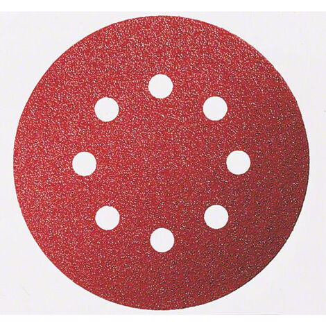 Schleifblatt C430, 125 mm, 40, 8 Löcher, Klett, 5er-Pack