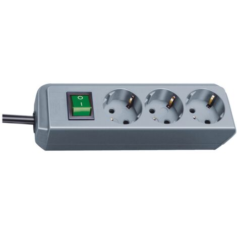 BRENNENSTUHL 1152340015 ECO-Line Steckdosenleiste 3-fach (1/5)