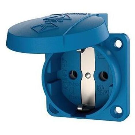 MENNEKES 11011 1fach Anbau-Steckdose   IP54 Blau