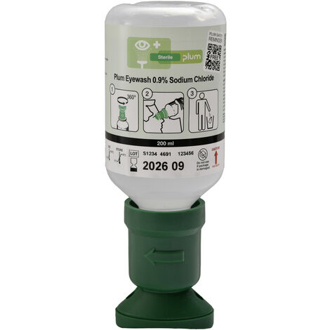 PLUM BR 314 010  Augenspülflasche befüllt