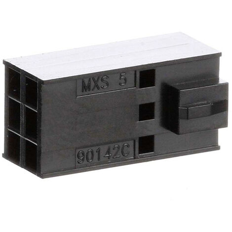 Molex Buchsengehäuse-Kabel Polzahl Gesamt 6 Rastermaß: 2.54 mm 901420006 1 St. Bag (1/2)
