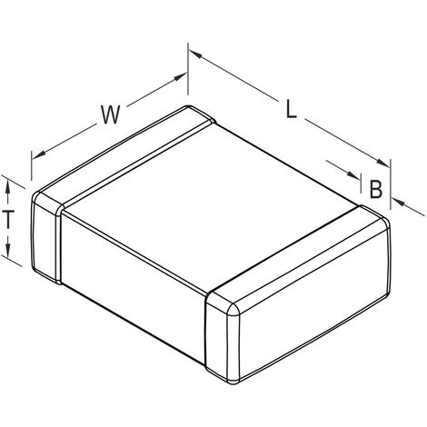 Kemet Keramik-Kondensator (L x B x H) 3.8 x 2.5 x 5.0 mm 100 St Kemet Keramik-Kondensator (L x B x H) 3.8 x 2.5 x 5.0 mm 100 St
