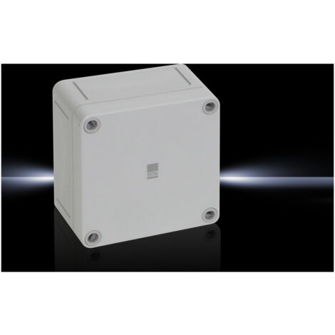 Rittal PK 9504.000 Installations-Gehäuse 94 x 94 x 57 Polycarbonat Lichtgrau (RAL 7035) 1 St.