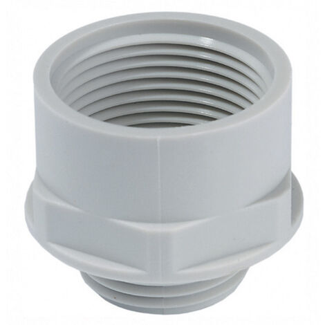 Wiska 10063665 APM 21/32 Kabelverschraubung Adapter PG21 M32 Polyamid Lichtgrau 1 St.