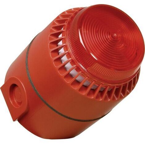 ComPro Kombi-Signalgeber  Flashni Rot Blitzlicht, Dauerton 24 V/DC 110 dB (1/3)