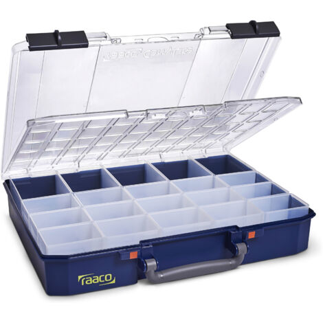 raaco CarryLite 80 5x10-20 DLU Sortimentskoffer  Anzahl Fächer: 20   Inhalt 1 St.