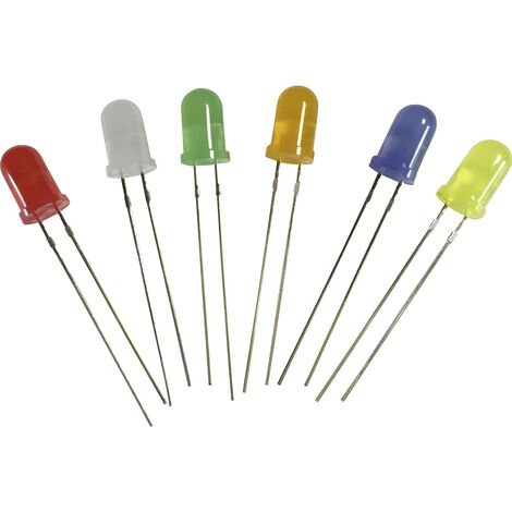 Thomsen LED-5-BL-1,8-RT-100 LED bedrahtet  Rot Rund 5 mm 100 mcd 130 °  3.5 V