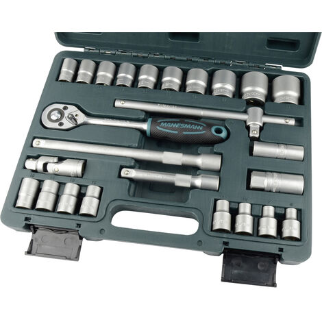 Brüder Mannesmann  Steckschlüsselsatz   25teilig M29080 (1/2)