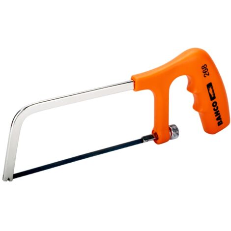 Bahco Mini-Bügelsäge mit Stahlrahmen und Glasfasergriff 150 mm