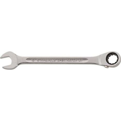 Stahlwille 41171313 17 13 GEWINKELT Maul-Ringratschenschlüssel  Schlüsselweite (Metrisch) 13 mm