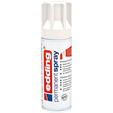Edding 4-5200922 Edding Spray 5200 Farbe: verkehrsweiß seidenmatt RAL 9016  200 ml
