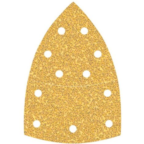 Bosch Accessories 2608901652 Schleifpapier für Multischleifer Körnung (num) 60 (L x B) 93 mm x 10