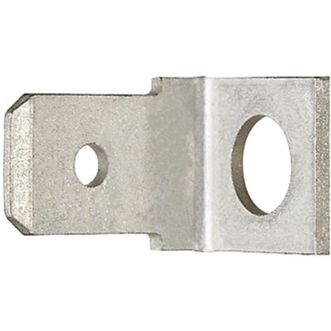 Klauke 2070 Steckzunge Steckbreite: 6.3 mm Steckdicke: 0.8 mm 45 ° Unisoliert Metall 1 St. (1/2)