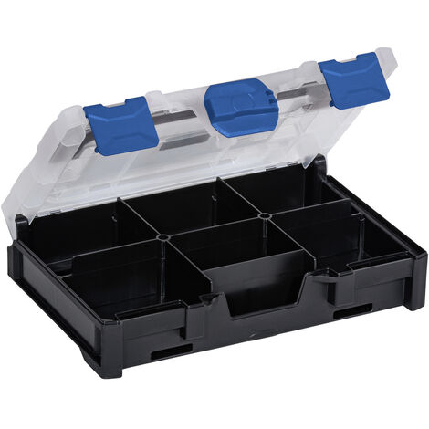 Allit EuroPlus MetaBox mini 63 Sortimentskoffer (L x B x H) 250 x 167 x 63 mm Anzahl Fächer: 6 Inh (1/3)