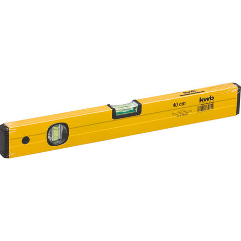 kwb  065044 Leichtmetall-Wasserwaage   400 mm