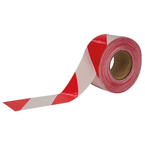 Cimco 182782  rot/weiß Absperrband  (L x B) 500 m x 75 mm (1/2)