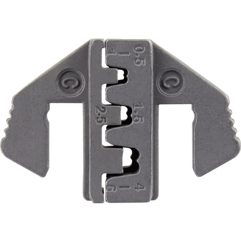 TOOLCRAFT PLE-0C TO-7875681 Crimpstempel Flachstecker  0.5 bis 6 mm²   Passend für Marke (Zangen) TO