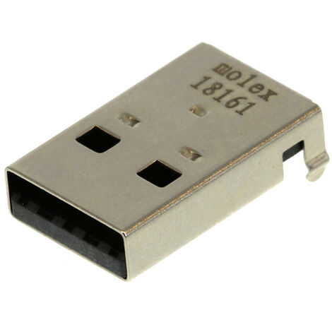 Universal Serial Bus Stecker Rechtwinklig 480370001 Molex Inhalt: 1 St. (1/2)