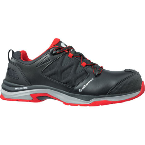 Albatros ULTRATRAIL BLACK LOW 646200-44 ESD Sicherheitsschuh S3 Schuhgröße (EU): 44 Schwarz, Rot 1 P (1/5)