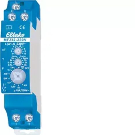 Eltako 23100530 MFZ12-230V Zeitrelais Multifunktional 230 V 1 St. Zeitbereich: 0.1 s - 40 h 1 Schlie
