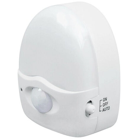 PENTATECH AN03 33324 LED-Nachtlicht mit Bewegungsmelder LED Weiß