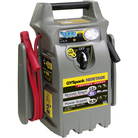 GYS Schnellstartsystem Gyspack Heritage 025844 Starthilfestrom (12 V)=450 A  Spannungswandler 230 V,