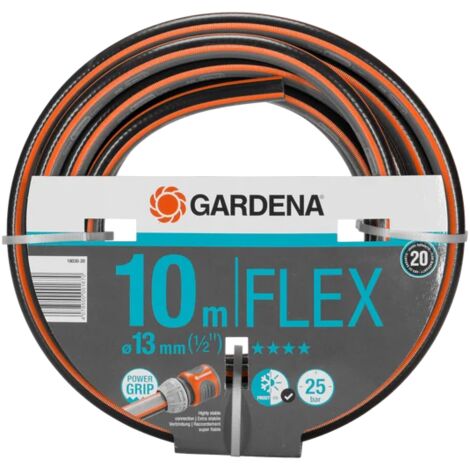 GARDENA 18030-20 Comfort FLEX 13 mm 10 m 1/2 Zoll 1 St. Schwarz, Orange Gartenschlauch (1/10)