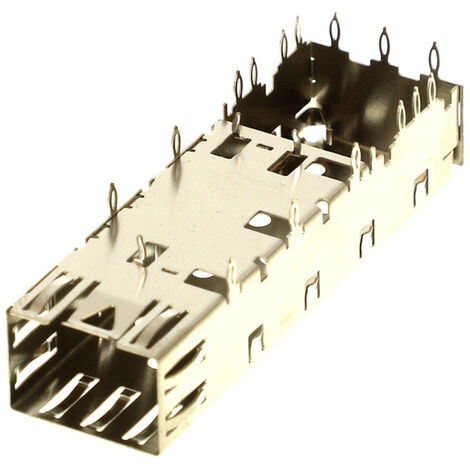 SFP+ ganged cage 747370009 Molex Inhalt: 1 St. (1/2)