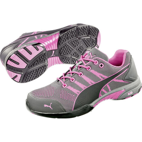 PUMA Celerity Knit Pink 642910-36 Sicherheitsschuh S1 Schuhgröße (EU): 36 Grau, Pink 1 St.