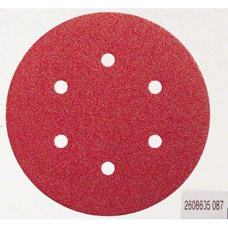 Bosch 5x Schleifblatt C430 Expert for Wood 6 Löcher Klett 150 mm K240 - 2608605722