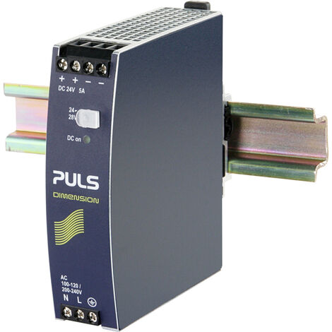 PULS CS5.241-C1 Hutschienen-Netzteil (DIN-Rail) 24 V 5 A 120 W Anzahl Ausgänge:1 x Inhalt 1 St. (1/4)