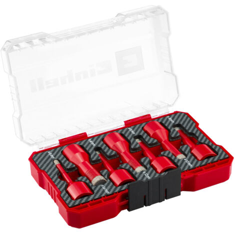 Einhell 500400 Fliesenbohrer-Set 7teilig 6 mm, 8 mm, 10 mm, 12 mm, 14 mm M14 1 Set (1/5)