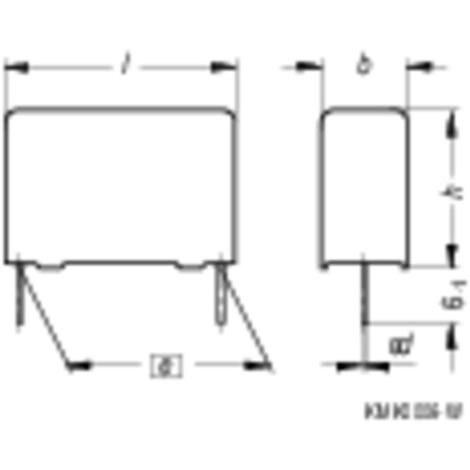 10 Stück Polypropylen-Folienkondensatoren X2 – 0,68 µF, 275 VAC, 15 Mm