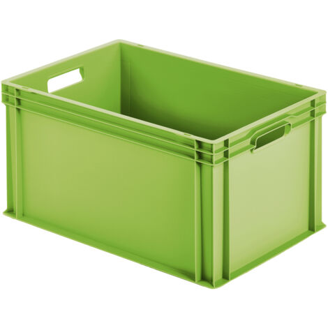 Alutec 75011 Universal Kunststoffbox geschlossen (B x H x T) 600 x 320 x 400 mm Grün 1 St.