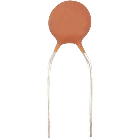 TRU COMPONENTS  Keramik-Scheibenkondensator radial bedrahtet  2.2 pF 100 V/DC 5 % (Ø x H) 3.5 mm x 4