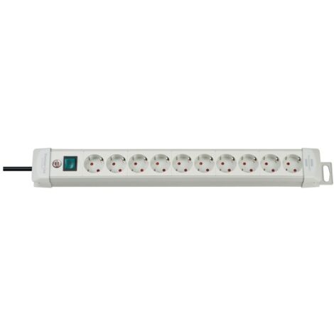 BRENNENSTUHL 1955500100 Premium-Line 10fach lichtgrau Steckdosenleiste (1/5)