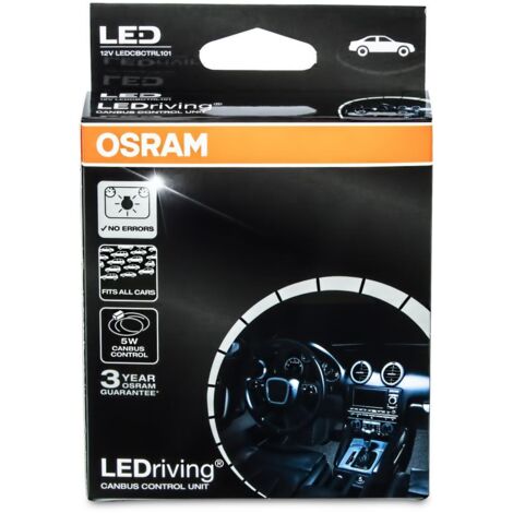 OSRAM LEDriving® Canbus Control Unit 5W LEDCBCTRL101 CAN-BUS Warnmeldungsunterdrücker  16 mm x 15 mm
